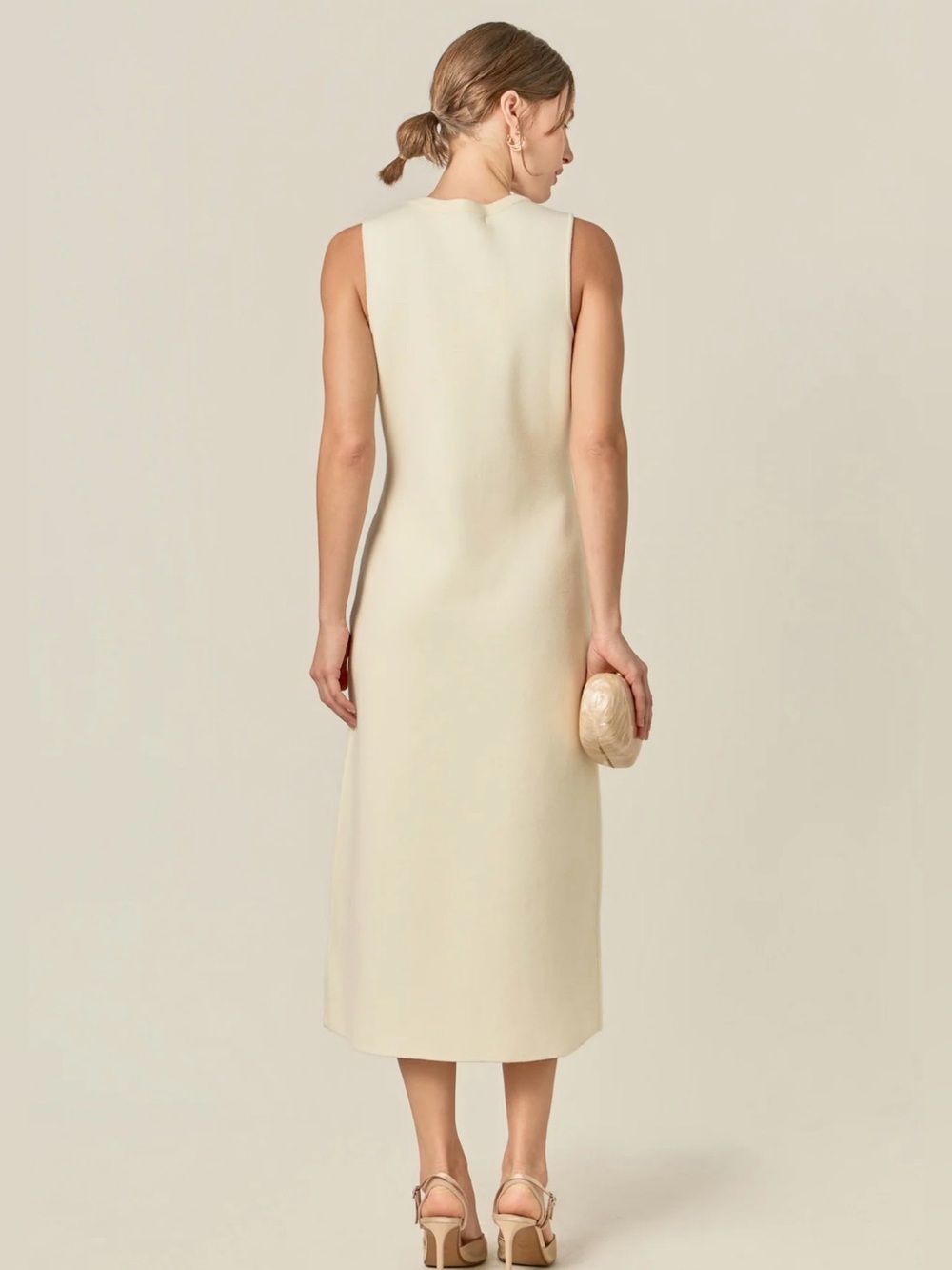 NWT English Factory Lila Bow Midi Dress - M - Picture 2 of 8